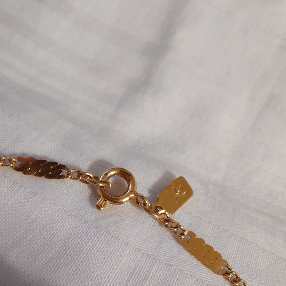Vintage Gold Link Bracelet - Picture 3 of 3